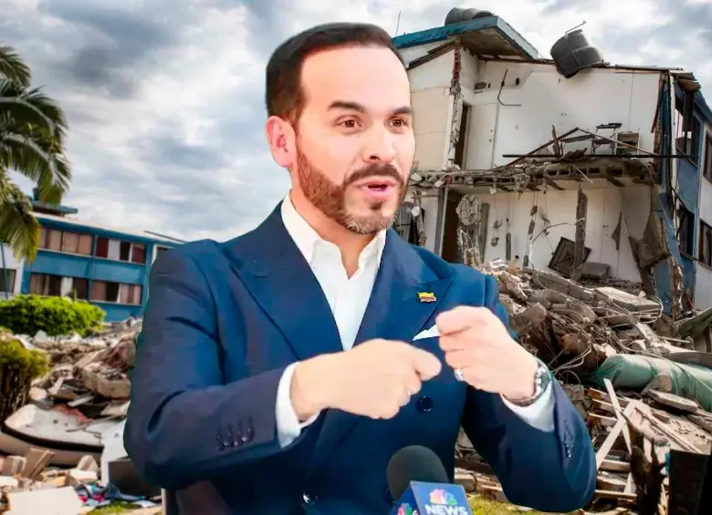 Abelardo de la Espriella destacó los aportes del sector privado para apoyar la recuperación de Cali, el norte del Valle y Buenaventura. FOTO: EL COLOMBIANO