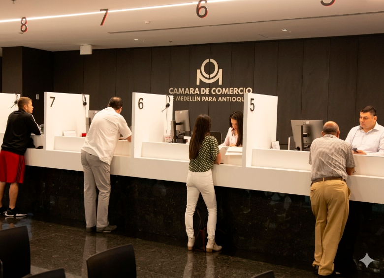 La renovación de la matrícula mercantil es obligatoria para empresas y comercios en Antioquia. FOTO CORTESÍA CÁMARA DE COMERCIO. 