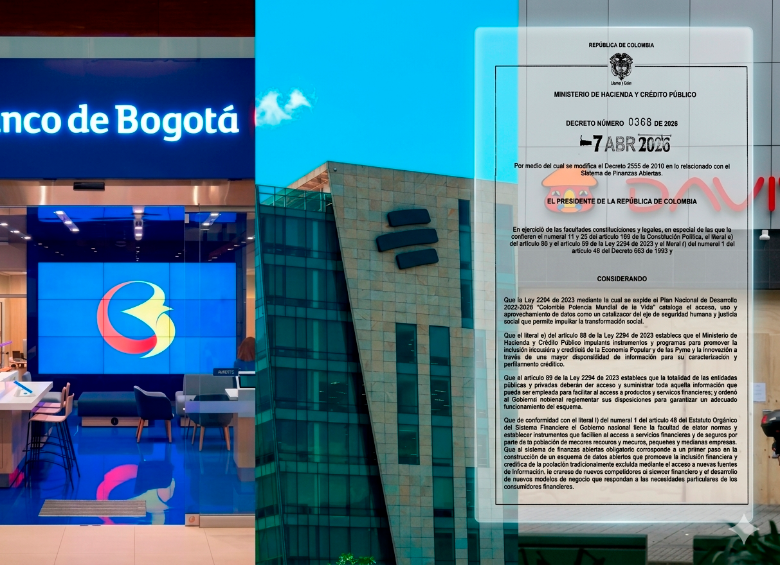 El sistema permitirá compartir datos financieros entre entidades con autorización del usuario para ampliar el acceso a crédito y servicios. FOTO EL COLOMBIANO COLPRENSA. 