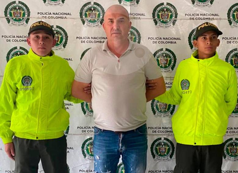 El serbio Antun Mrdeza, de 47 años, se presentó ante las autoridades colombianas como Nikola Boros, un ciudadano italiano. FOTO: CORTESÍA