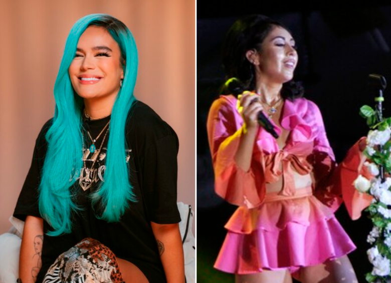 Karol G ganó en la categoría ‘Mejor Álbum Latino’ Y Kali Uchis en ‘Mejor Artista Femenina Latina’. FOTO COLPRENSA