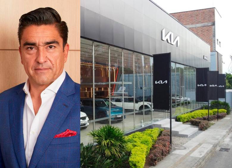 Jorge Neira, director general de Kia Colombia, destacó que este año las ventas han crecido 34% en el país. FOTO CORTESÍA