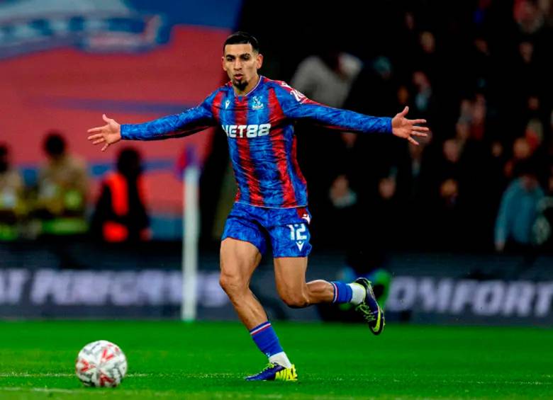 Daniel Muñoz fichó por el Crystal Palace en enero del 2024 por un monto cercano a los 8 millones de euros. FOTO: GETTY