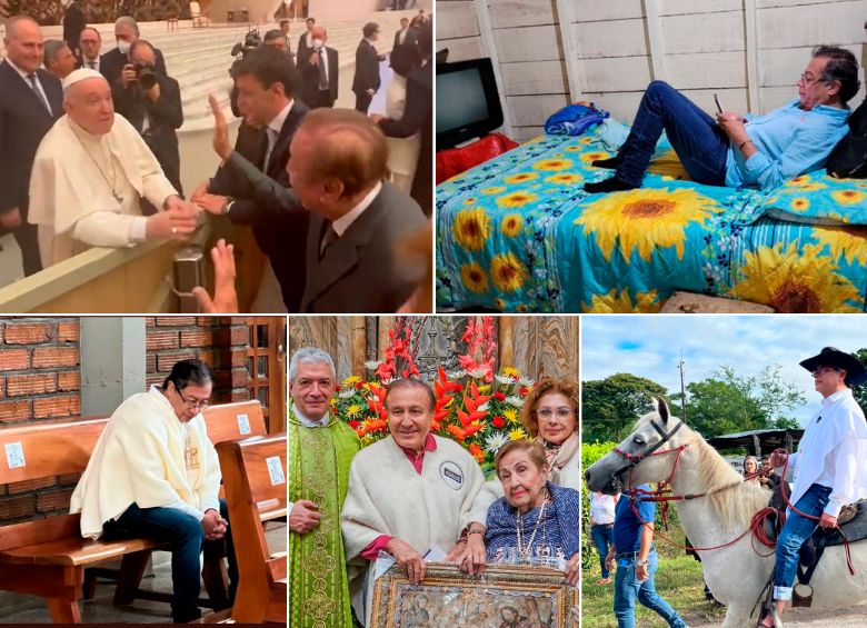 Los candidatos Rodolfo Hernández y Gustavo Petro protagonizaron a lo largo de la contienda presidencial escenas que se volvieron virales en las redes sociales. FOTOS CORTESÍA Y CAPTURAS DE VIDEO