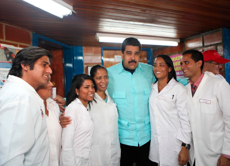 Estos médicos salieron del Programa Nacional de Formación en Medicina Integral Comunitaria creado como una política de Estado del chavismo. FOTO CORTESÍA