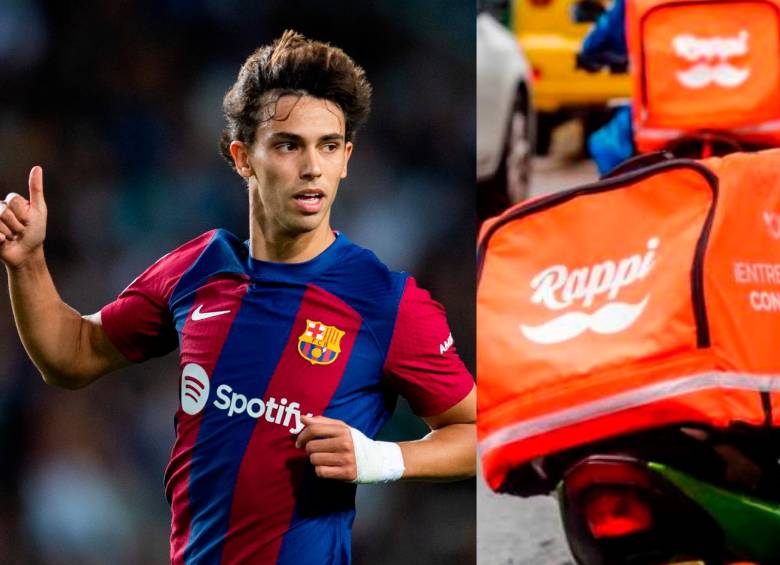 La app de domicilios de origen colombiano Rappi sigue abriéndose paso en el mundo y ahora anunció un acuerdo para patrocinar al FC Barcelona. FOTO Twitter @fcbarcelona y EL COLOMBIANO