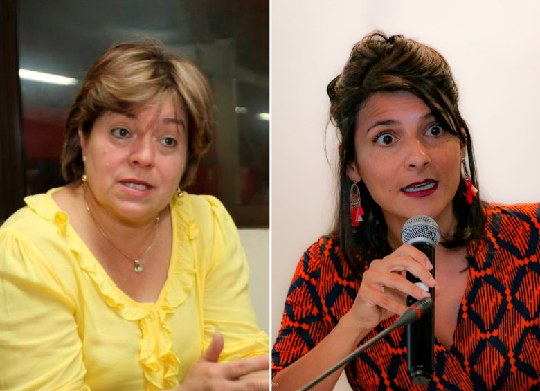 Gloria Inés Ramírez e Irene Vélez fueron designadas por Petro como ministras de Trabajo y de Minas y Energía. FOTO COLPRENSA