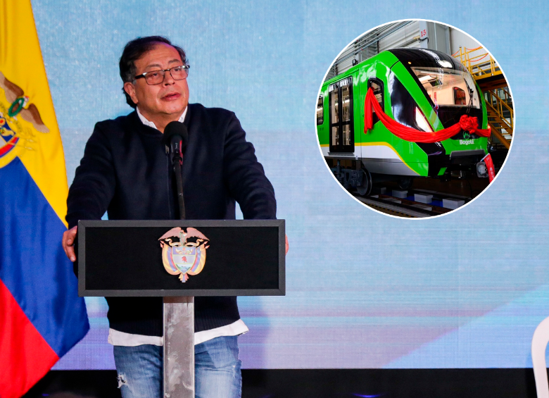 El presidente Gustavo Petro volvió a insistir en que en esa zona céntrica de la capital del país el metro sea subterráneo y no elevado como está previsto en la actualidad. FOTO COLPRENSA