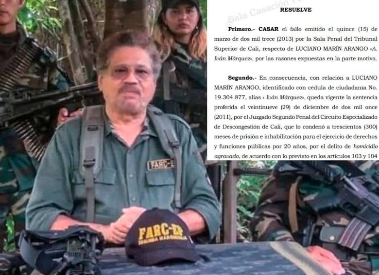 Iván Márquez desertó del proceso de paz para unirse a las disidencias en 2019. 