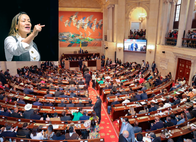El debate a la ministra de Salud, Carolina Corcho (foto-detalle), se hará en el Congreso de la República. FOTO: Archivo