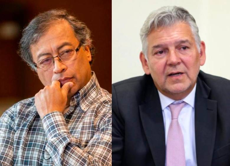Gustavo Petro (izq.), presidente electo de Colombia y Jaime Alberto Cabal (der.), presidente de Fenalco, difieren sobre la continuidad del Día sin IVA.