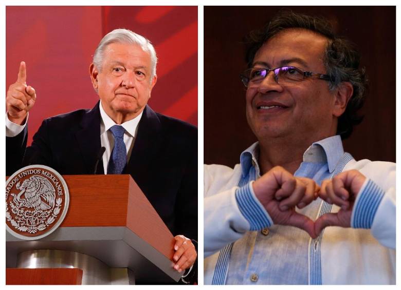López Obrador comparó la situación actual en Colombia con el fraude que él denuncia que padeció en 2006. FOTOS EFE/COLPRENSA