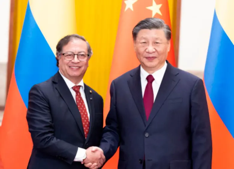 El presidente de Colombia, Gustavo Petro, hará una visita oficial a China entre el 10 y el 17 de mayo. FOTO MINISTERIO DE RELACIONES EXTERIORES DE CHINA
