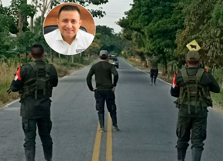 El gobernador encargado de Arauca, Willington Rodríguez Benavides, fue retenido durante algunos minutos y luego fue dejado en libertad por el ELN. FOTO CORTESÍA Y REFERENCIA