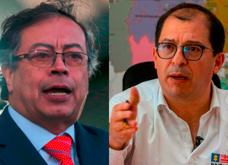 El presidente Gustavo Petro y el fiscal general Francisco Barbosa protagonizan una nueva pelea por la separación de poderes. Foto: Colprensa