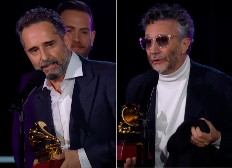 Jorge Drexler y Fito Paéz, los más premiados en la pregala de los Latin Grammy. FOTO Cortesía 