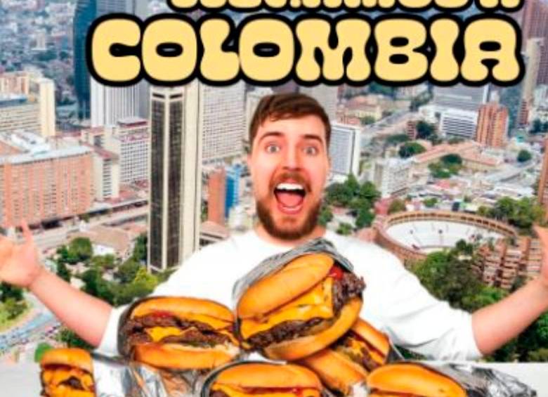 MrBeast es el youtuber con más suscriptores en el mundo y es reconocido también por su labor filantrópica. FOTO CORTESÍA