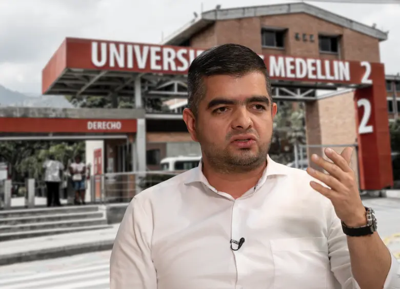 El exsenador Julián Bedoya es señalado desde 2019 de incurrir en presuntas irregularidades para graduarse como abogado de la Universidad de Medellín. FOTOS: El Colombiano
