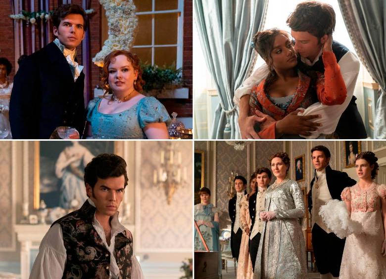 Nuevas imágenes compartió Bridgerton para sus seguidores antes de que se estrene, en 2024, la tercera temporada. FOTOS Cortesía Netflix