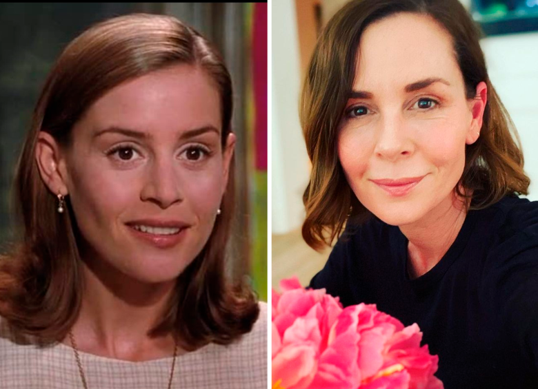 La maestra miel en Matilda y ahora, con 57 años. FOTOS Cortesía e Instagram @embethdavidtz