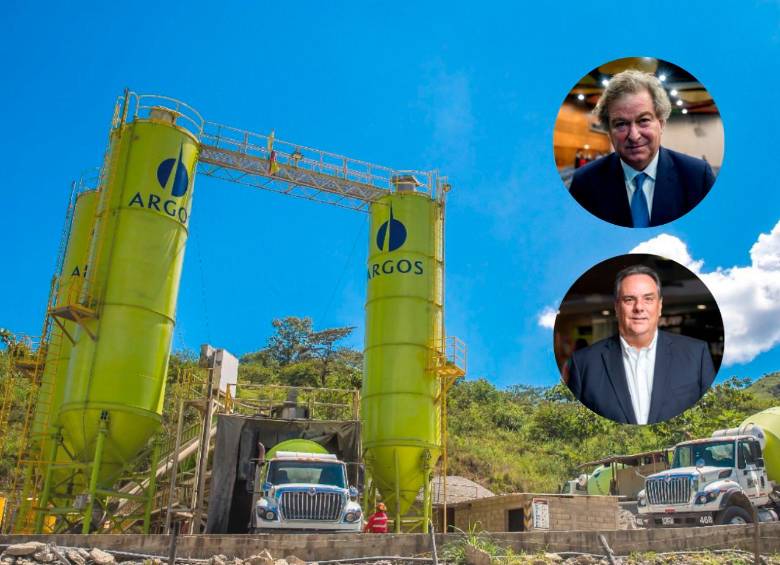 El banquero caleño Jaime Gilinski quiere comprar una buena tajada de las acciones del Grupo Argos, que preside Jorge Mario Velásquez (recuadro). De lograrlo se quedará con poco más de un tercio del GEA. FOTO Juan Antonio Sánchez, Camilo Suárez y Jaime Pérez