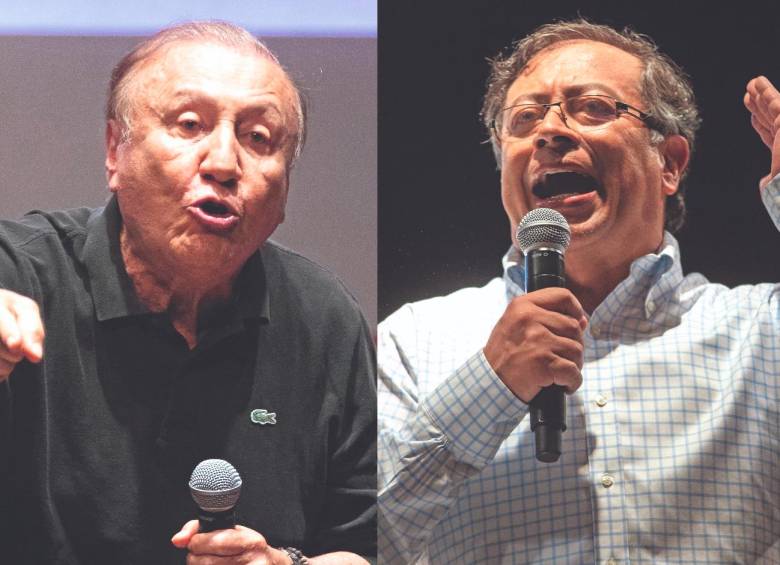 Rodolfo Hernández y Gustavo Petro lanzaron sus últimas propuestas populistas entre la primera y la segunda vuelta. FOTOS COLPRENSA