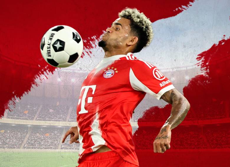 Luis Díaz tiene 28 años y aún puede ganar la Champions con el Bayern y disputar un Mundial destacado con la Selección Colombia. FOTO GETTY