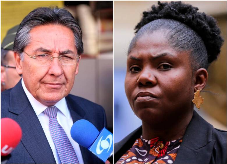Martínez ha estado en el centro de la polémica tras la difusión del informe de la Comisión de la Verdad que aborda el supuesto entrampamiento a alias Santrich. FOTOS: COLPRENSA