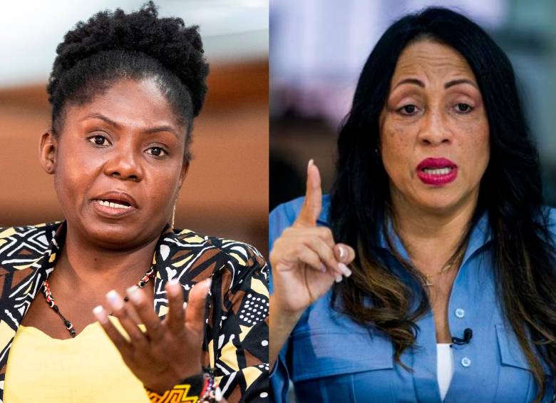 Francia Márquez y Marelen Castillo mantuvieron una conversación telefónica, después de la victoria del Pacto Histórico en las urnas el 19 de junio. FOTOS EL COLOMBIANO