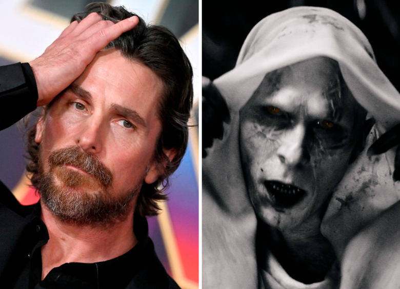 Christian Bale y su transformación para interpretar al villano Gorr. FOTOS Getty y Cortesía Marvel