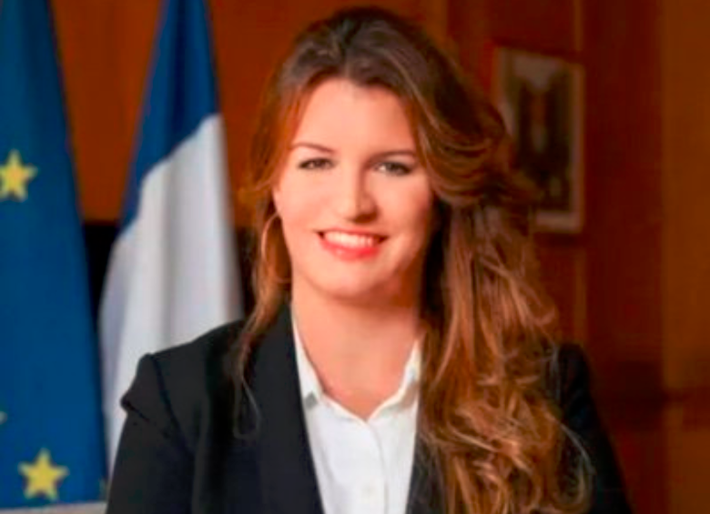 La secretaria de Estado de Francia, Marlène Schiappa, posó para la revista Playboy y habló sobre la mujer FOTO: Tomada de Twitter.
