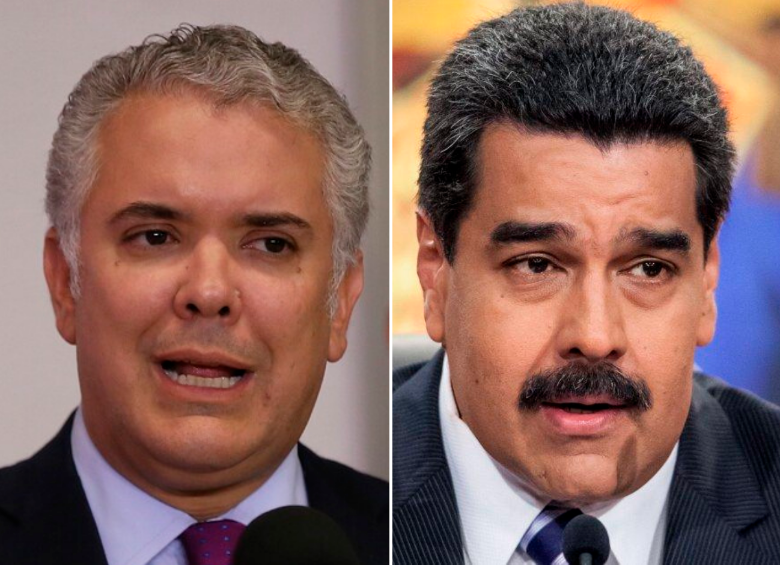 Iván Duque pidió a los países de la región que se mantenga el “cerco diplomático” que ha impulsado contra el presidente venezolano, Nicolás Maduro. FOTO COLPRENSA Y EFE