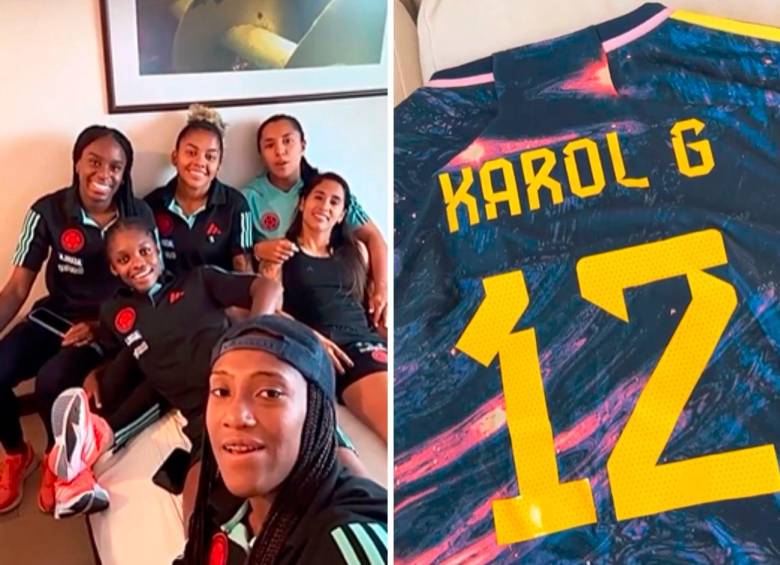 Karol G, ¿la nueva integrante de la Selección Colombia? Ya hasta tiene  camiseta