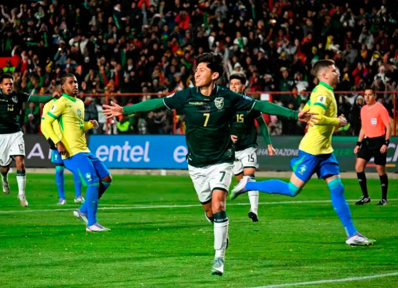 La selección Bolivia espera clasificar por cuarta vez a un Mundial de fútbol, luego de hacerlo en las ediciones de 1930, 1950 y 1994). FOTO AFP