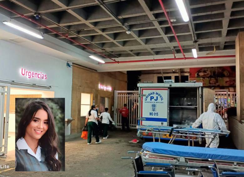 Isabella Montoya Gómez falleció en la Clínica León XIII luego del accidente por evitar un hurto. FOTOS: CORTESÍA