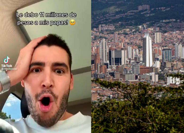 Mau López (@maulopezzz), quien cuenta con 8,3 millones de seguidores en TikTok, reveló que pagó una millonaria suma para alquilar un yate en su visita a Medellín. FOTO Captura de pantalla TikTok @maulopezzz y Archivo