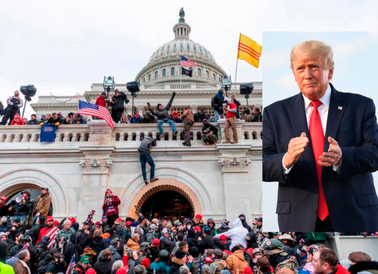 La toma al Capitolio se registró en enero de 2021 y, de acuerdo con el comité que lo investiga, el ahora expresidente Donald Trump instó a los violentos a proceder con su accionar ilegal.