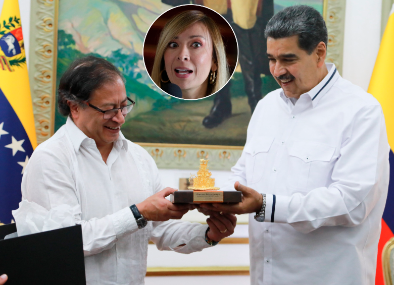 El pasado sábado el presidente Gustavo Petro se reunió con Nicolás Maduro en Caracas y reconoció que está evaluando la posibilidad explotar petróleo y gas en Venezuela, aunque en campaña lo negó. FOTO CORTESÍA