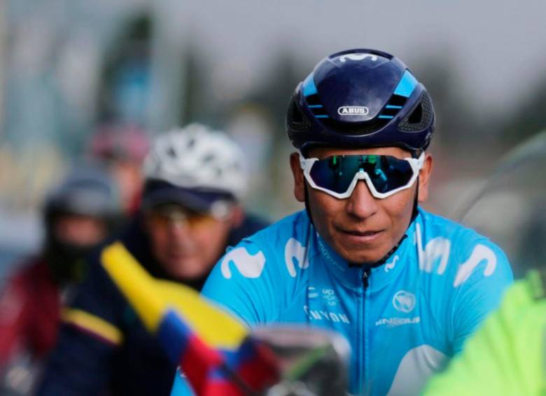 El ciclista colombiano Nairo Quintana ganador del Giro de Italia y la Vuelta a España, estaría cerca de regresar a las competencias y lo haría con Movistar. FOTO COLPRENSA 