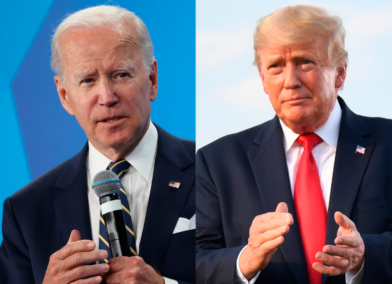 El presidente Joe Biden pierde popularidad y a su antecesor, Donald Trump, lo enreda el proceso por el asalto al Capitolio.