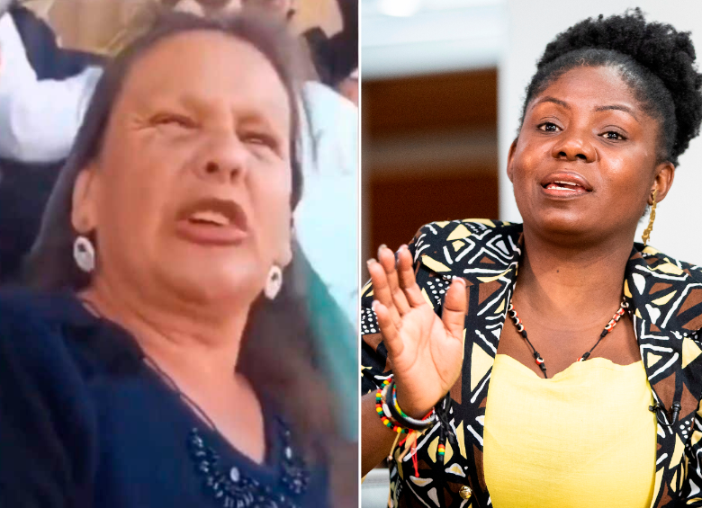 Los comentarios racistas de Fabiola Rubiano de Fonseca fueron rechazados por la Policía Nacional, la Fiscalía General de la Nación e la propia Vicepresidenta. FOTO CORTESÍA Y EL COLOMBIANO