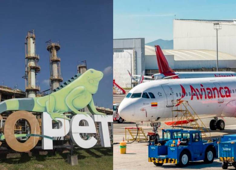 Ecopetrol, Reficar y Avianca, las tres empresas más grandes del país por ingresos. FOTO EL COLOMBIANO