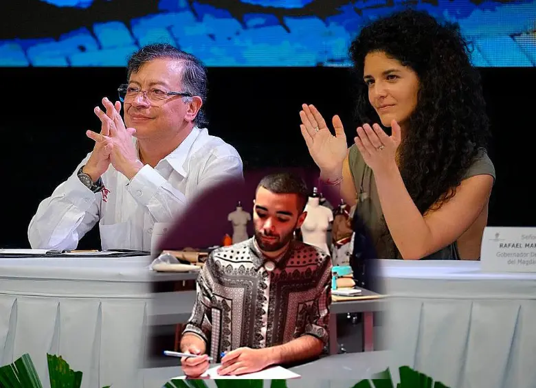 El diseñador y gestor de modas, Salim Kadamani, es hermano de la ministra de Cultura, Yannai Kadamani. FOTO: Presidencia