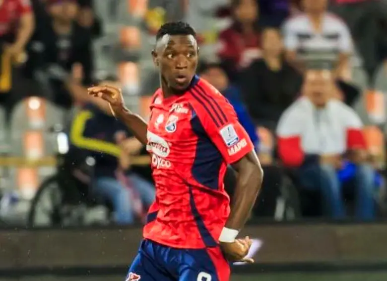 Con tanto de Ménder García, el DIM venció a LLaneros en el Bello Horizonte Rey Pelé de Villavicencio. FOTO CAMILO SUÁREZ 