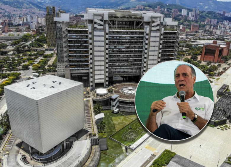 El gerente de EPM, John Maya Salazar, también enfatizó en la dinamización económica de la empresa: movilizó más de 22 billones en contratos en 2025. FOTO: Juan Antonio Sánchez Ocampo y Julio César Herrera Echeverri