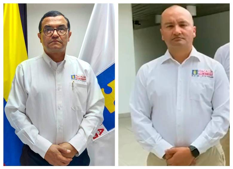 Daniel Parada y Ricardo Iván Romero llegan a liderar las seccionales de Antioquia y Medellín de la Fiscalía. FOTOS Cortesía