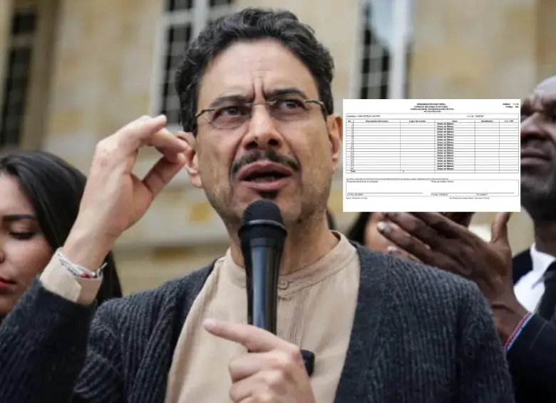 Iván Cepeda, candidato a la presidencia por el Pacto Histórico. Foto: Colprensa