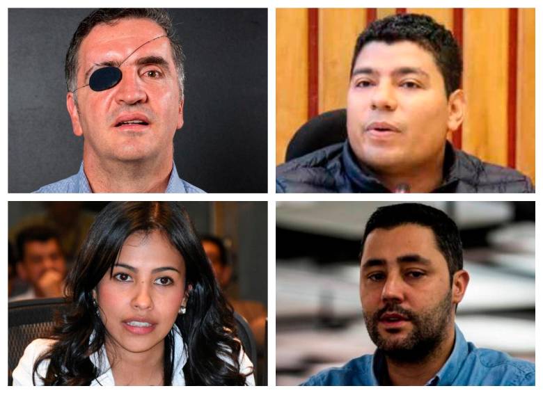 Mauricio Tobón recoge firmas para Gobernación, mientras que Luis Peláez no se decide. Paulina Aguinaga y Sebastián López buscan la Alcaldía de Medellín. FOTO: Cortesía y Archivo 