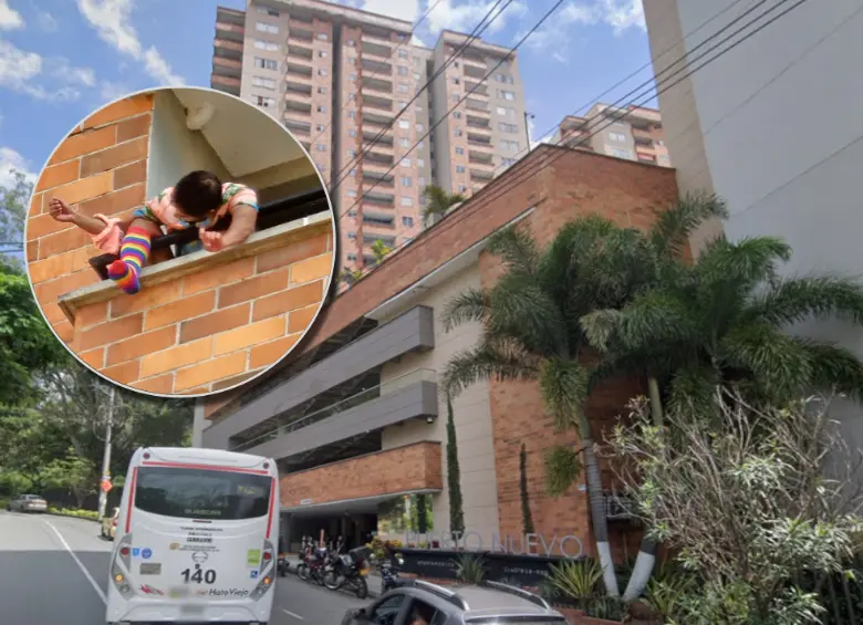 ¿Qué hay detrás del video viral del joven arrojando objetos desde un balcón en Bello?
