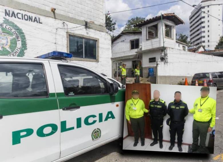 La captura el excomandante de El Poblado fue efectuada por la Policía en horas recientes. FOTOS: Archivo y Cortesía